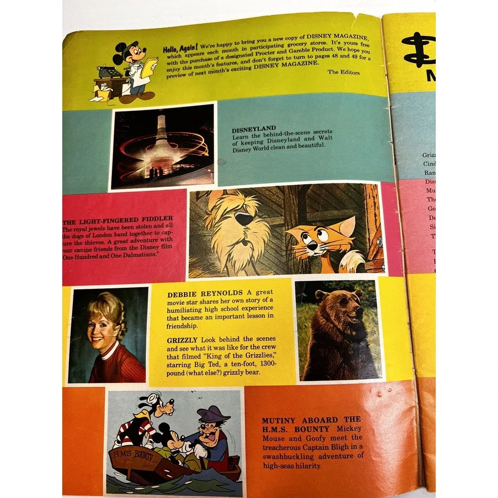 Disney magazine 1976